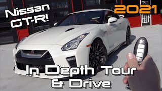 2021 Nissan GT-R Premium: Start Up, Test Drive &amp; In Depth Tour