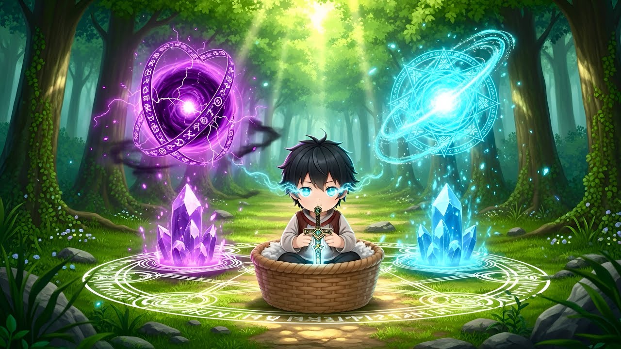 طفل اتولد في عالم سحري والكل بيسخر منه بسبب ضعفه لكنه في الحقيقة عنده قوة ملهاش حدود وبينتقم منهم🔥