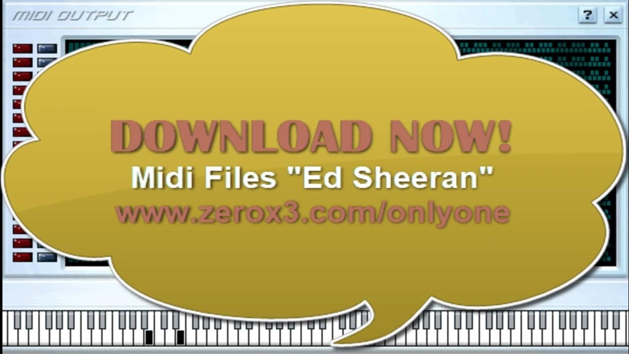 Photograph Ver Reggae Ed Sheeran Midi File (OnlyOne) YouTube