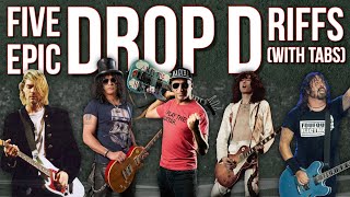 Master DROP D with 5 Epic Riffs