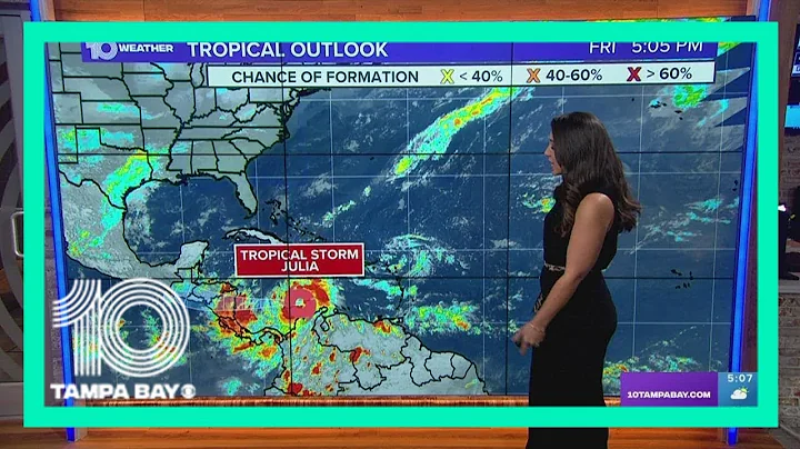 Tropical Storm Julia could become a hurricane befo...