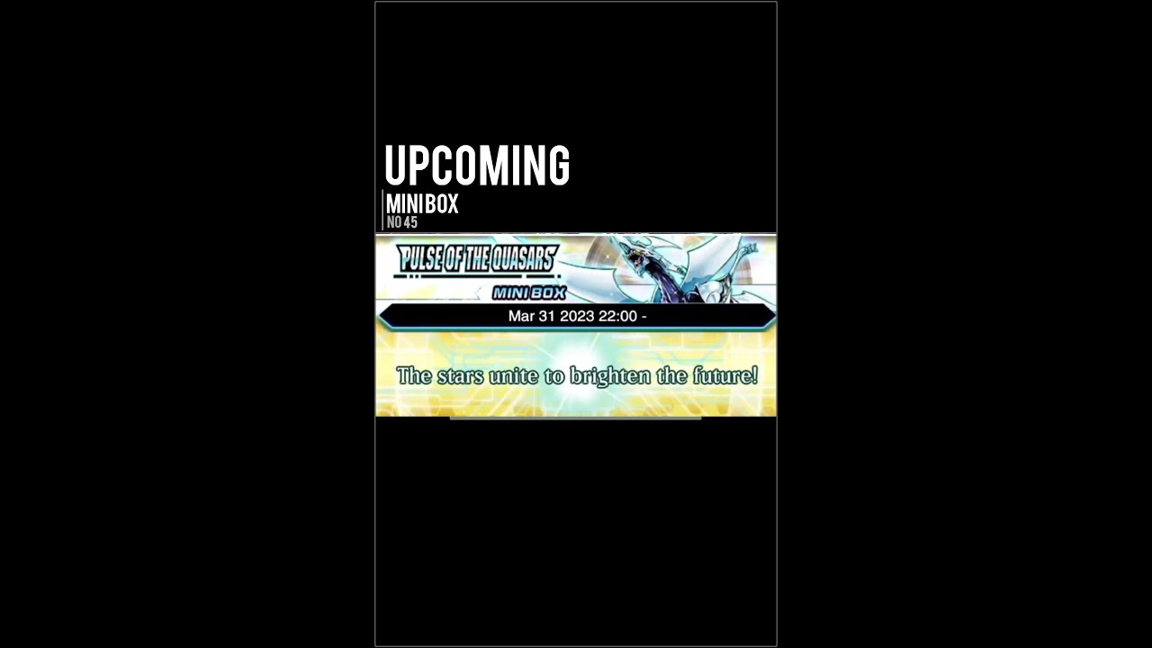 Yugioh Duel Links - Upcoming the BEST Mini Box! Pulse of the Quasars