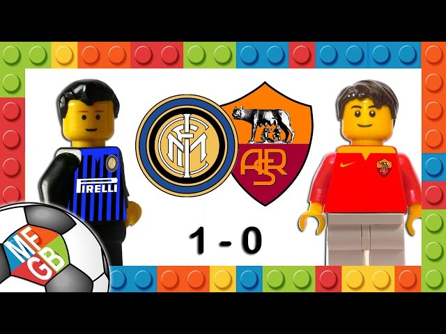 Inter 3-1 Roma • Serie A 2021 ( guest José Mourinho ) Gol e Sintesi • Goals  Highlights Lego Football 