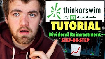 How To Setup Thinkorswim 2020 (Customize Charts, DRIP Dividend Reinvestment Plan)