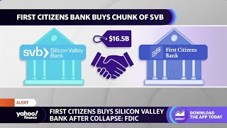 First Citizens Bank buys chunk of SVB following collapse