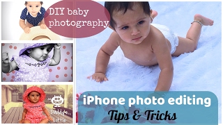 DIY baby photography using iPhone and photo editing tips & tricks screenshot 2