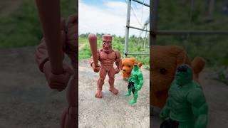 Hulk bravely fought Tung tung tung sahur #hulk #shortvideo #marvel