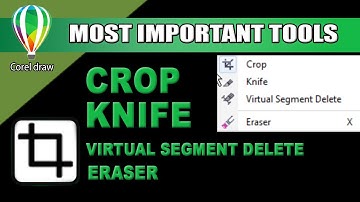 crop, knife, virtual segment delete and eraser tool in corel draw - 09