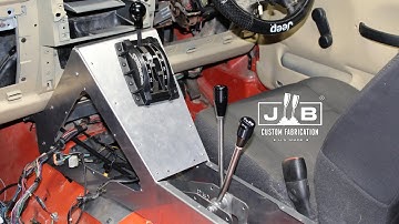 Installing Twin Shifters from JB Custom Fabrication [Diesel RHD TJ Wrangler - 67]
