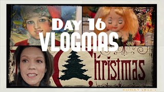 VLOGMAS Day 16! Shop With Me At Time Turner General Store & Antiques! Hunting For Vintage Christmas!