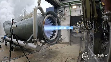 Successful test of a bi-material combustion chamber with bio-methane and oxygen