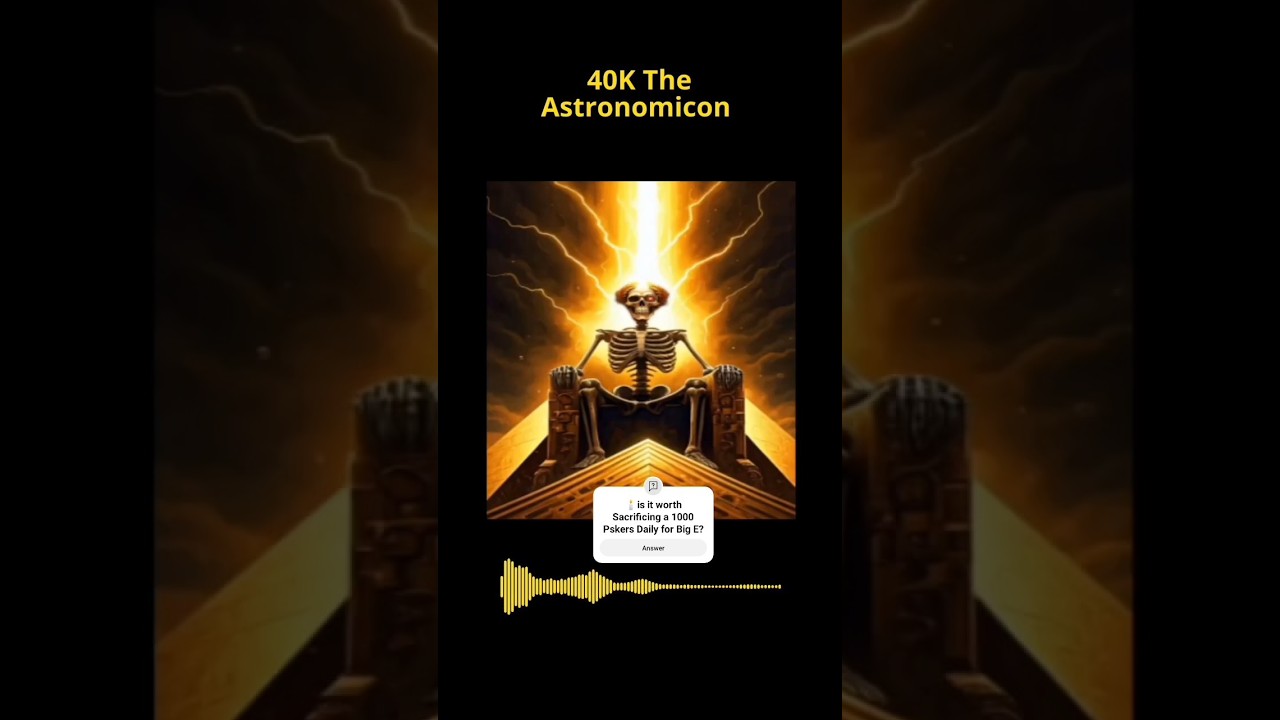 🟡 40K the Astronomicon 