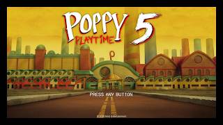 Poppy Playtime: Chapter 5 - Factory Main Menu Title Screen