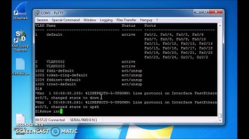 DTP and VTP Simulated Attack with Yersinia