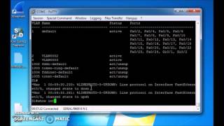 DTP and VTP Simulated Attack with Yersinia