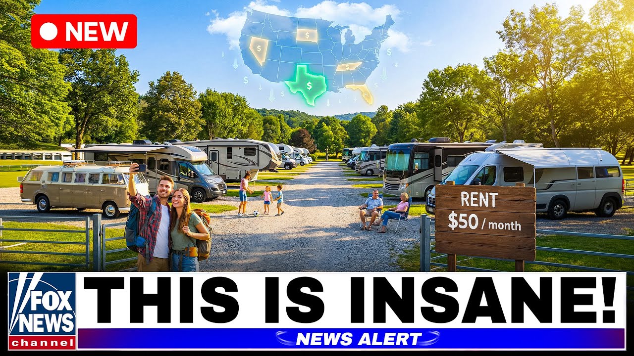 ⁣The 5 States Where RV Living Is Practically Free
