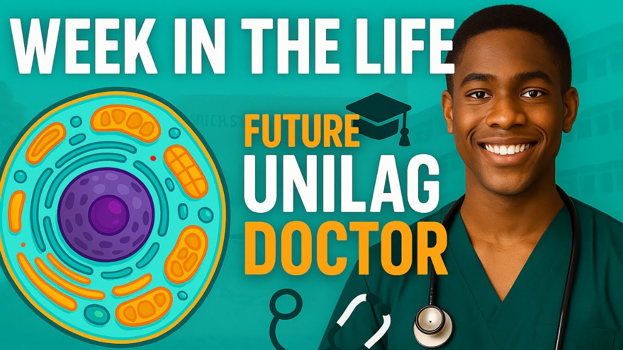 A Week in the Life of a Future UNILAG Doctor | Learning Cell Structure Before Med School 🩺🧬