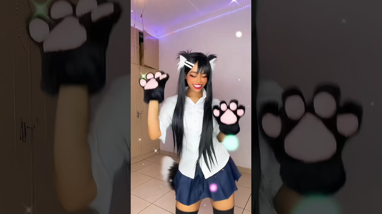 Nekotoro makes a sudden appearance 😌❤️I have so much fun as Nagatoro #sachi_hime96 #princesssachiko