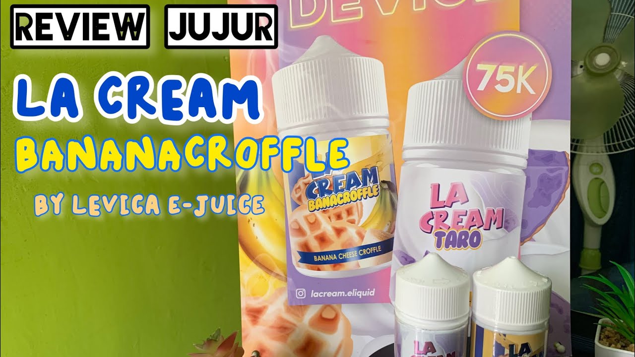 LIQUID LA CREAM TERBARU BANANACRAFFLE BY LEVICA