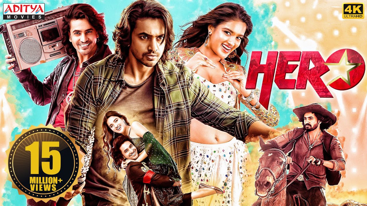 Hero New Released Hindi Dubbed Movie 4K ULTRA HD  Ashok Galla  Nidhhi Agerwal  Ghibran