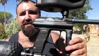 Gothic Angel A1 Fly - ROF Test by Paintball Tek