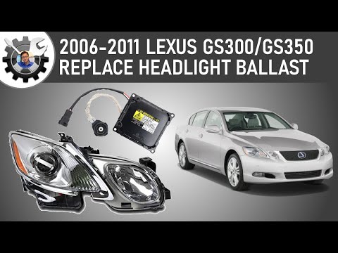 3rd Gen LEXUS GS HID Ballast Replacement