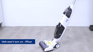 Tineco Troubleshooting | Unit won't turn on | iFloor