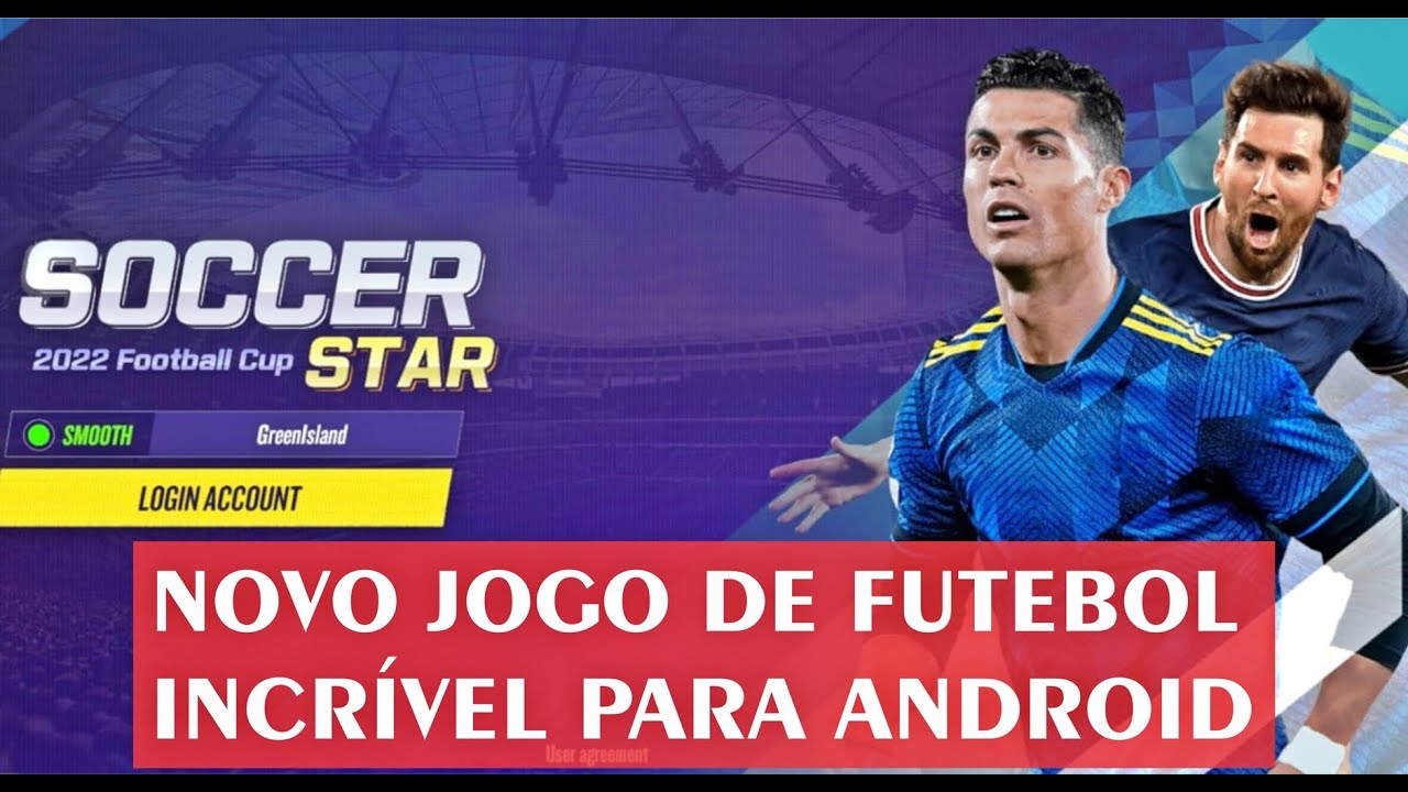 Novo Jogo De Futebol com Modo Carreira para Celular ⚽️😍🔥#jogos #fute