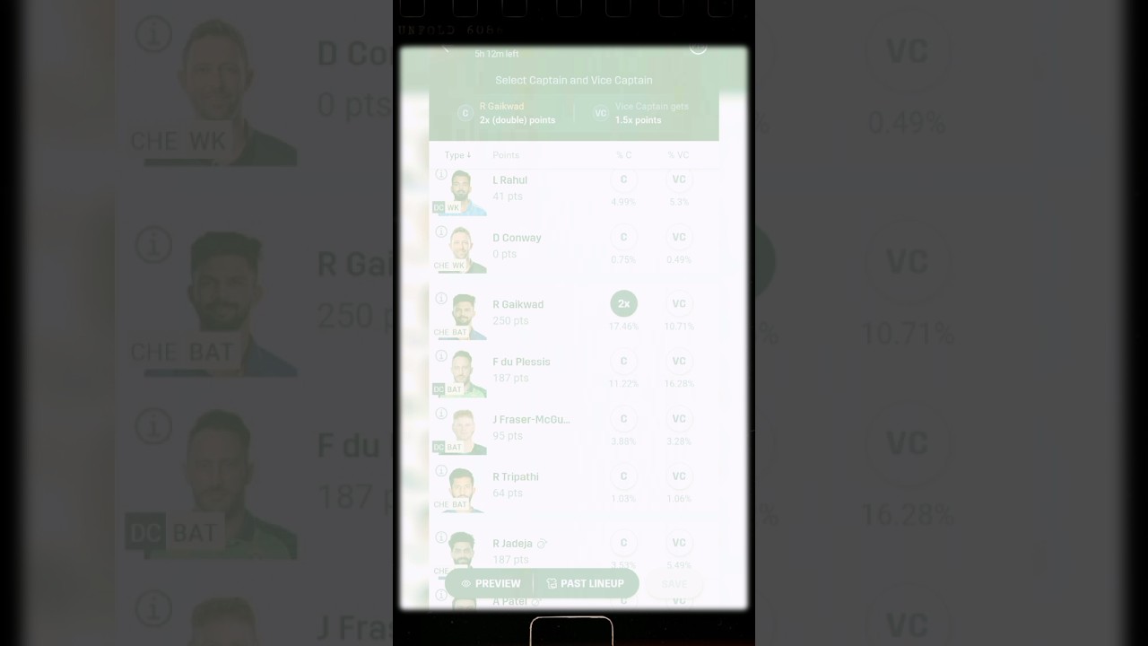 CSK vs DC Dream11 Team Prediction Today | IPL 2025| 