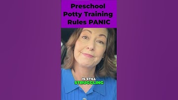 Preschool Potty Training Rules PANIC!  #pottytraining #parenting #toddlers #preschool