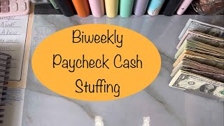 Biweekly Paycheck Cash Stuffing | Full Time Job | $985 | #cashstuffing #cashenvelopes