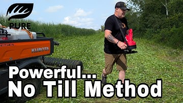 No Till Food Plots | The Ultimate Buckwheat No Till Method