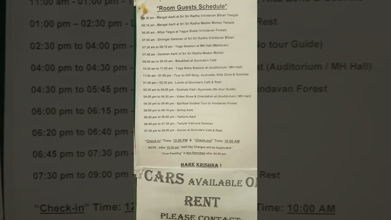 Govardhan eco village  Short brief 