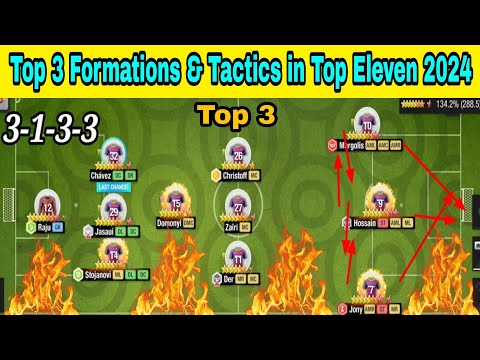 Top 3 Formations