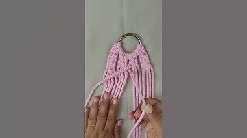 Macrame Knot and Pattern #macramepattern #macrame #macrametutorial #squareknot #diy #macramelover