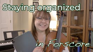 How I Organize My Gig Music With Forscore