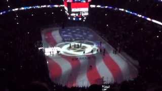 2015 Chicago Blackhawks Stanley Cup intro and national anthem