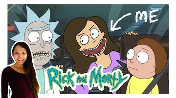 Drawing Myself as a Stowaway in... RICK AND MORTY #rickandmorty