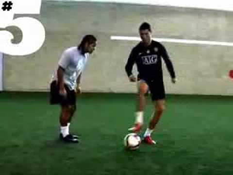 Cristiano Ronaldo freestyle & skills Rio Ferdinand...