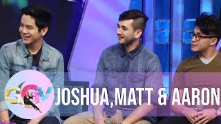 Joshua, Matt, and Arron talk about their achievements | GGV