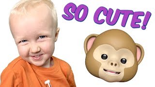 Toddler Animoji Compilation - So Cute! Toddler Animoji Compilation - So Cute!