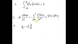 PHY521 Introduction Of Stationary State & Infinite Square Well