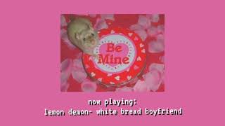 a lemon demon love song playlist ♥