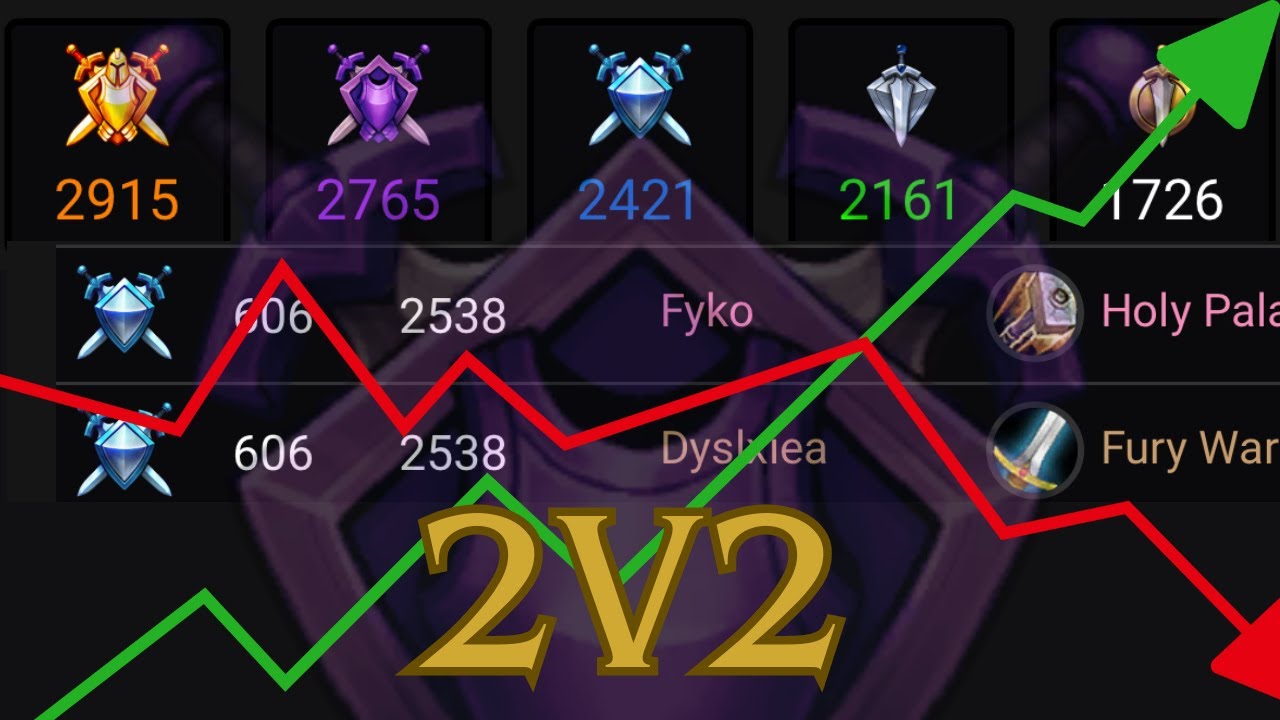 Holy Paladin/Arms Warrior 2v2 2500+ Games, Pushing for that gladiator