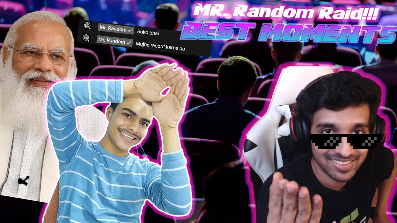 MR.RANDOM GONE CRAZY AFTER LOOKING AT MY REACTION 😱😱!!! MR RANDOM RAID ...