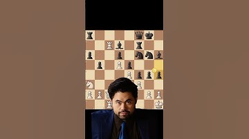 When Hikaru socked everyone with 5 brilliant moves🤯#chessmemes #chess #hikarunakamura