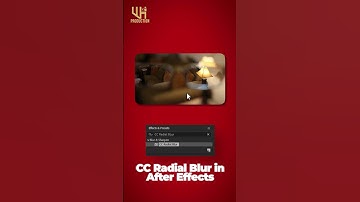 Quick Tip: CC Radial Blur Effect in After Effects!