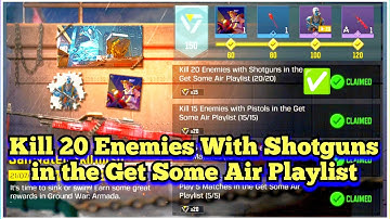 Call Of Duty Mobile Kill 20 Enemies With Shotguns in the Get Some Air Playlist Task Complete