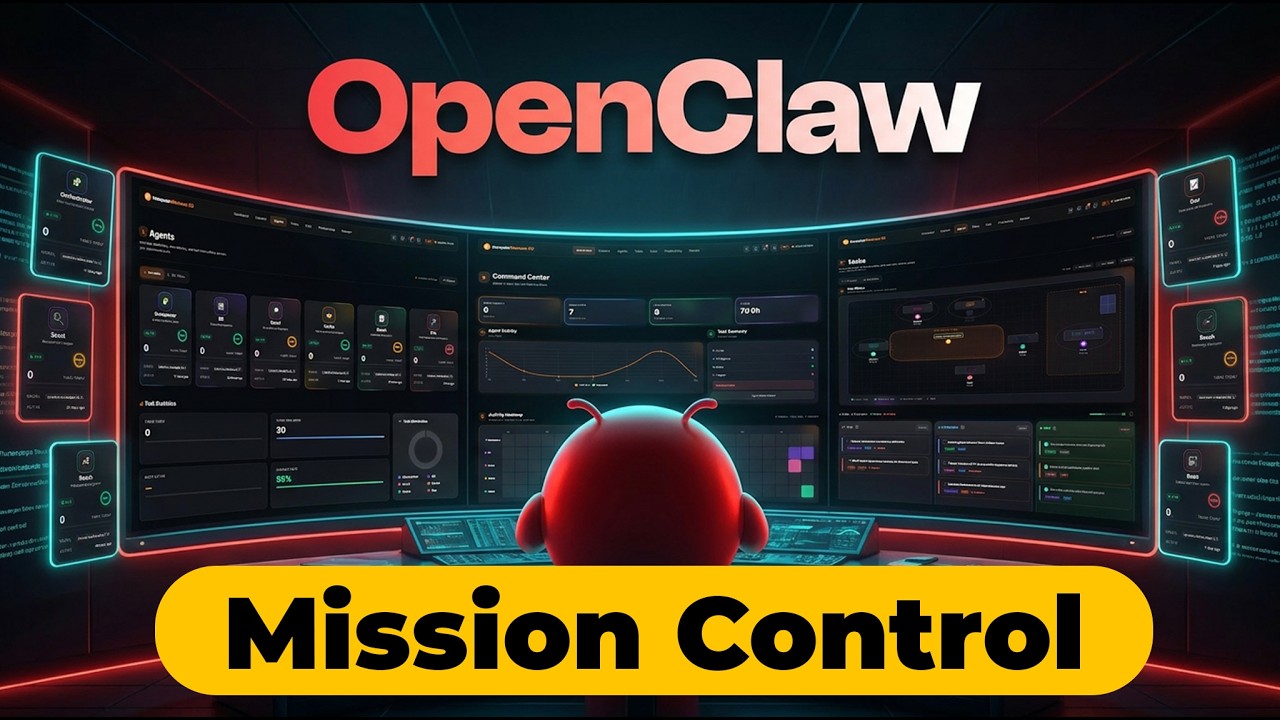 How to Build an ADVANCED OpenClaw Mission Control Dashboard with 6 AI ...