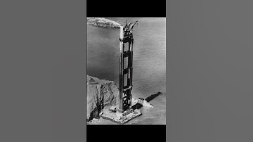 Thumbnail of The Golden Gate Bridge going up. #shorts
